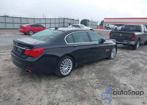 2010 BMW 750Li z USA, uszkodzony, nr VIN WBAKB8C54ACY63650